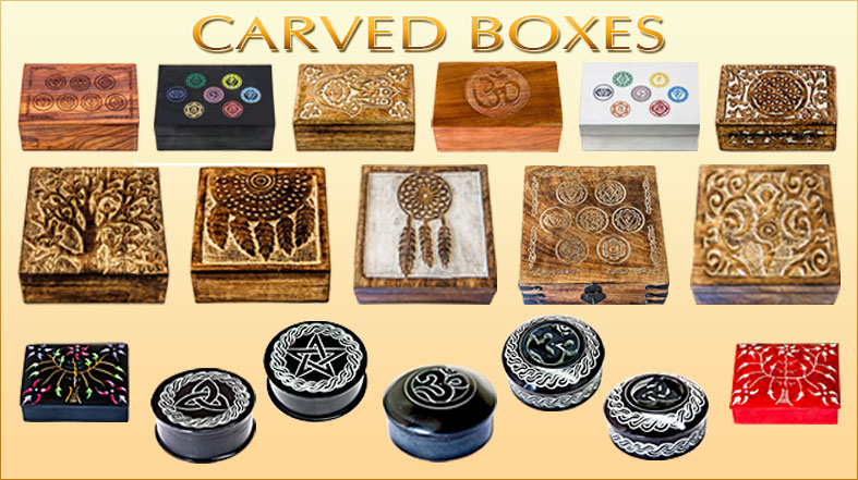 Carved Boxes
